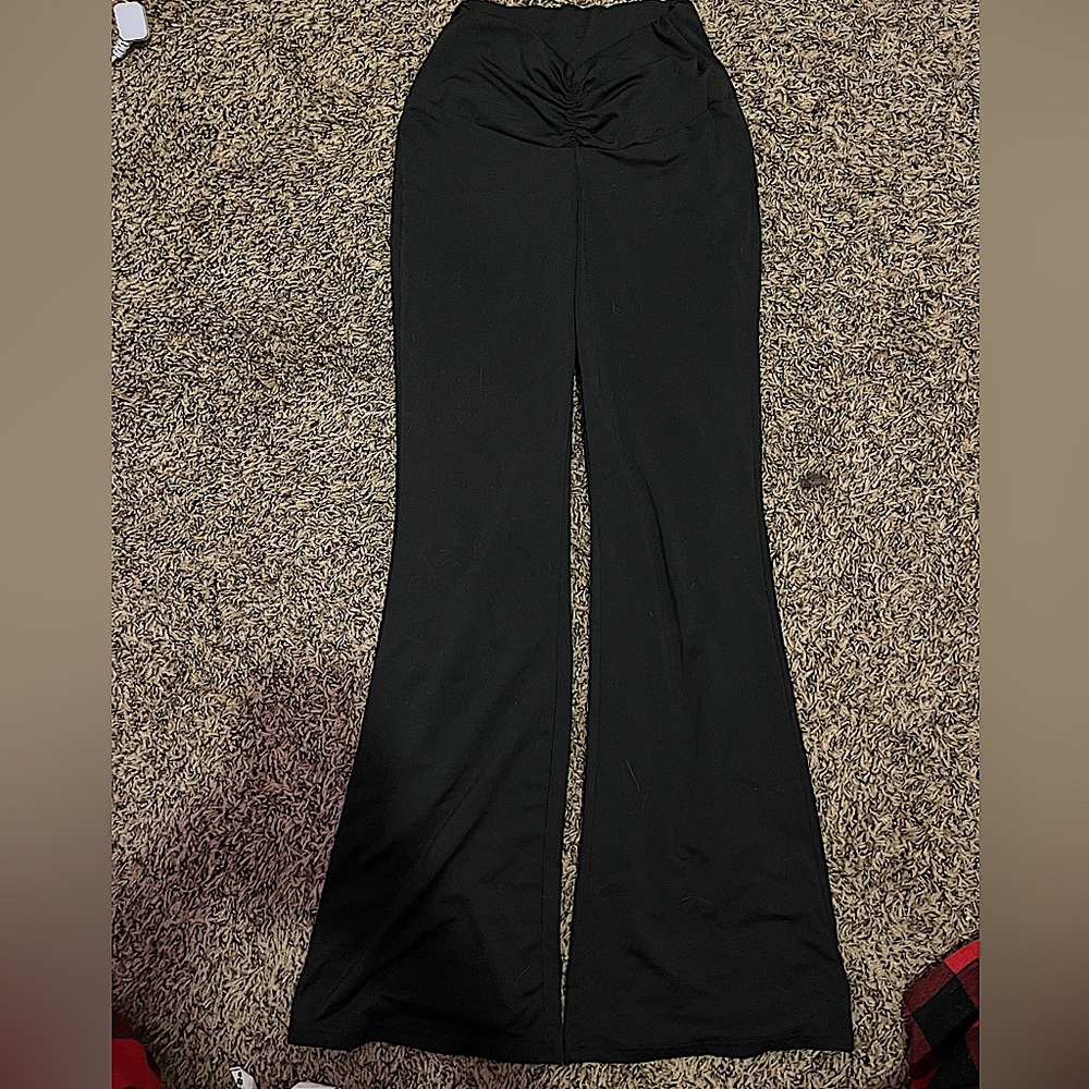 Black Flared Leggings